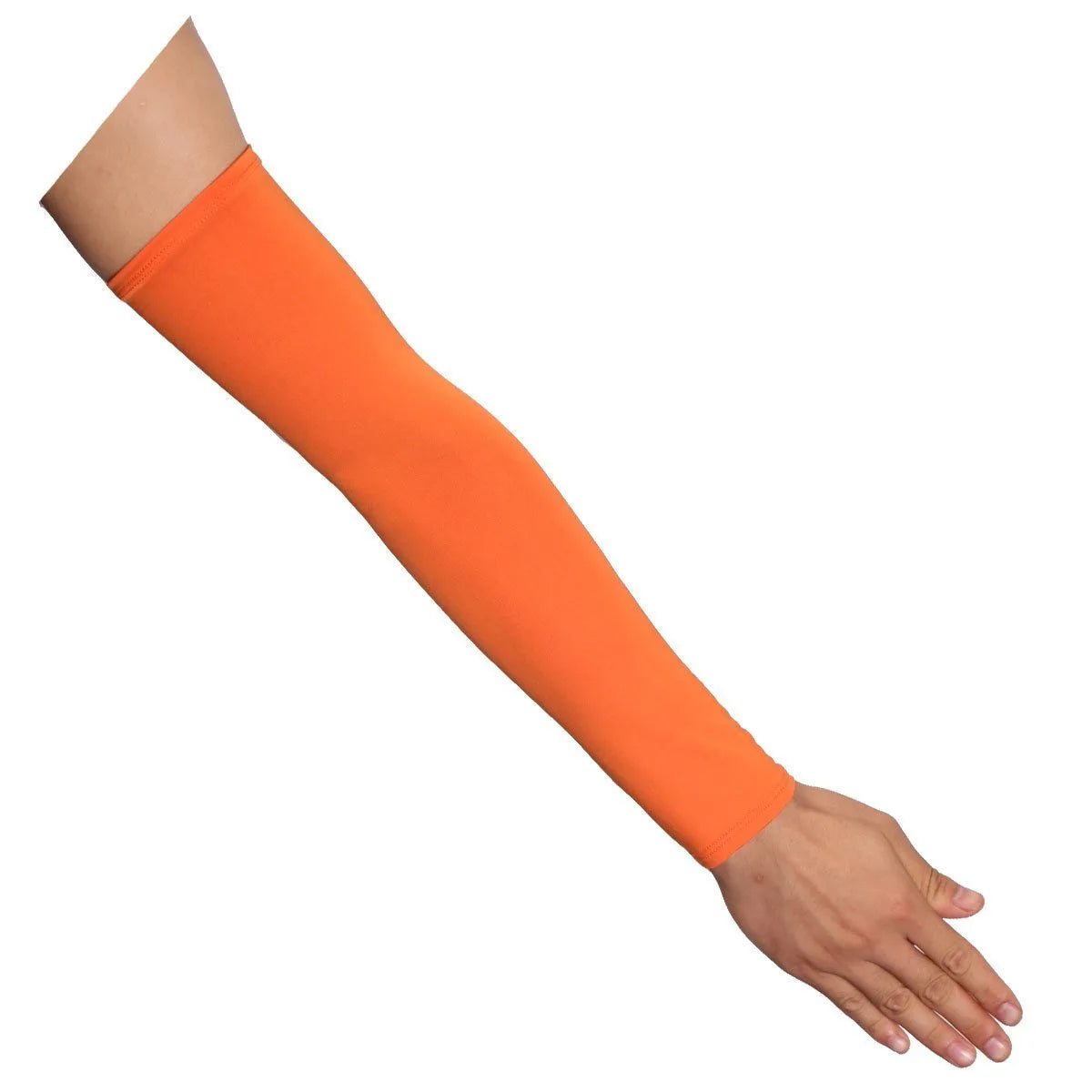 1 Pair Outdoor Sport UV Sun Shield Arm Sleeves Skin Cover Sports Arm Compression Sleeve Basketball Cycling Volleyball Sunscreen