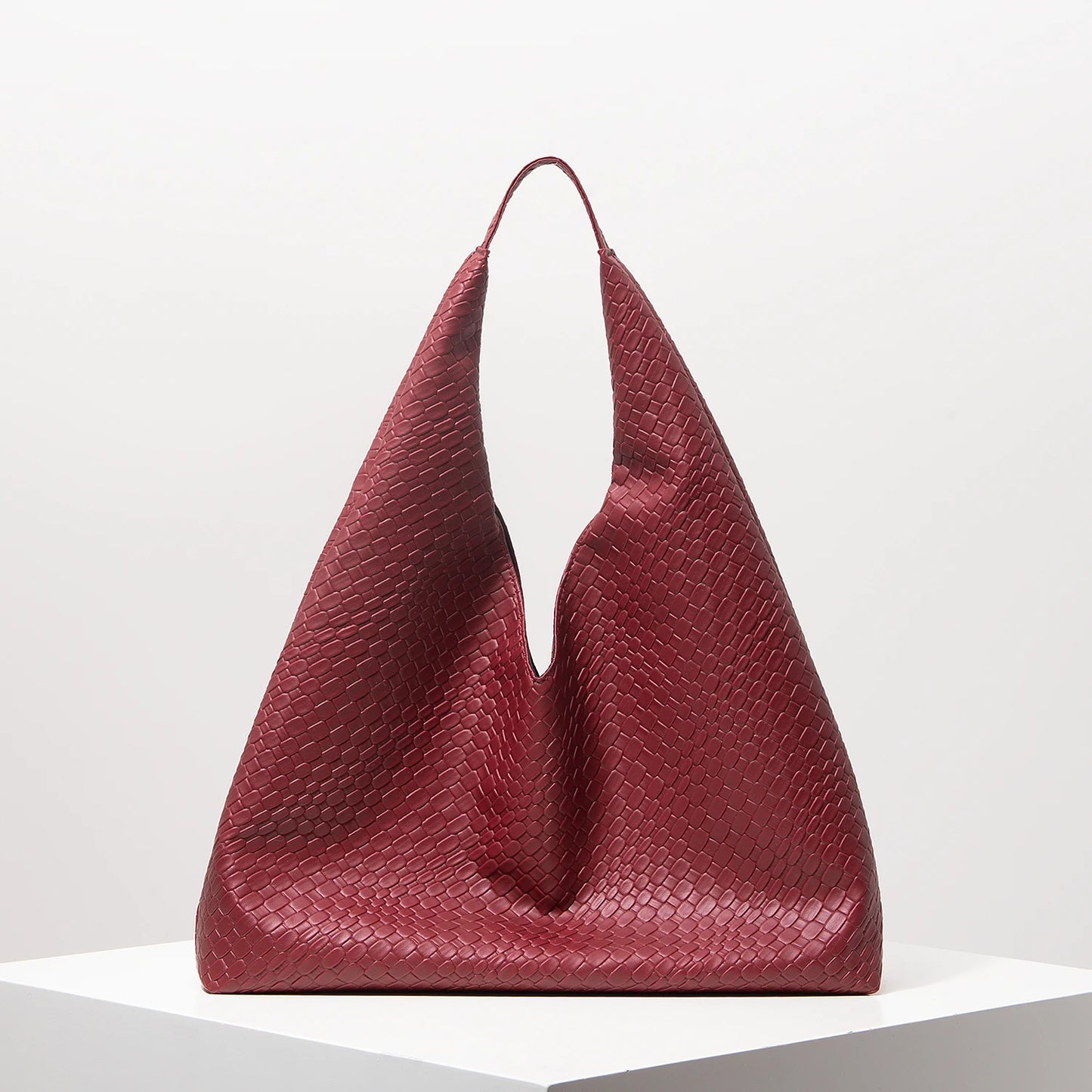 Simple Retro Shoulder Bag Minimalist Hobo Bag
