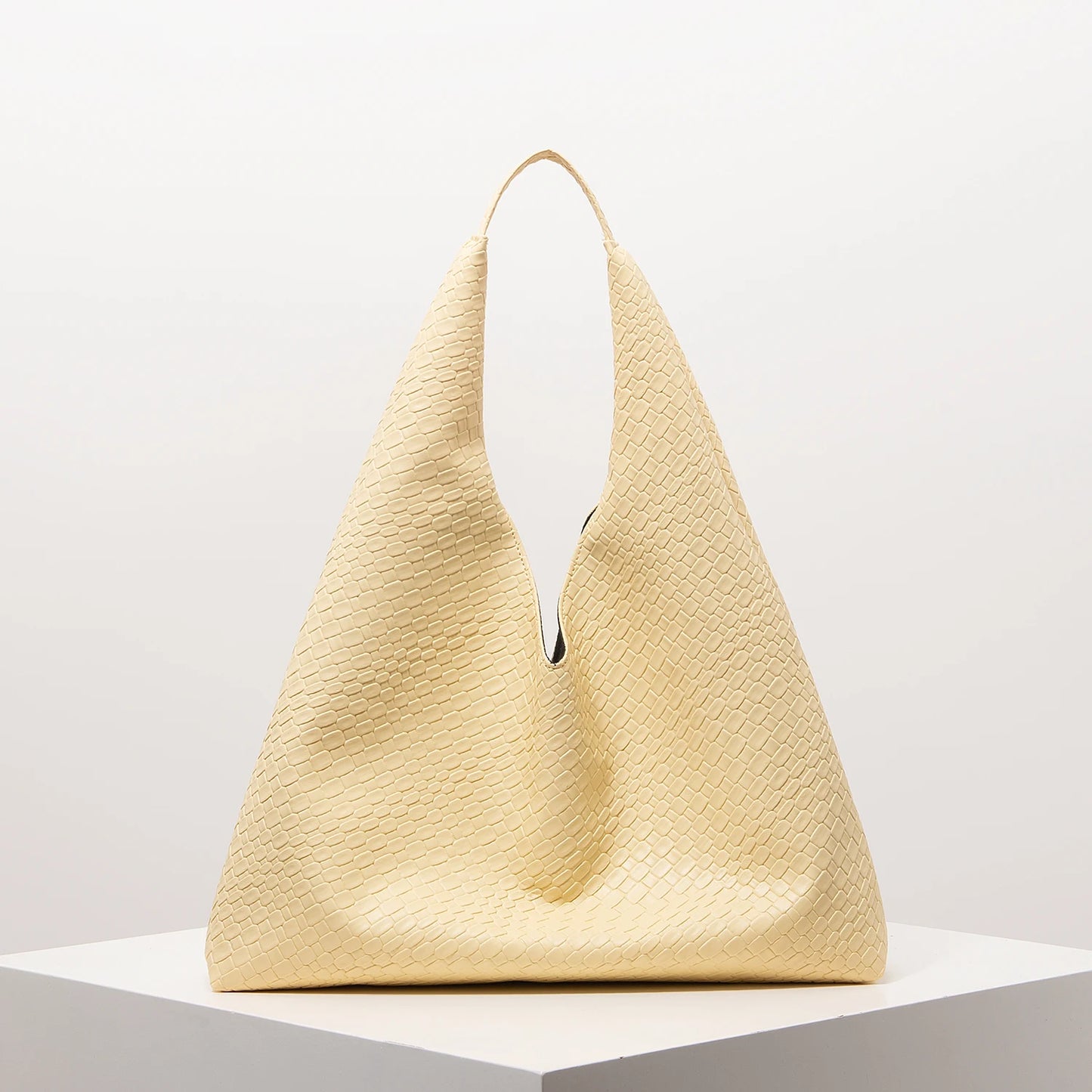 Simple Retro Shoulder Bag Minimalist Hobo Bag