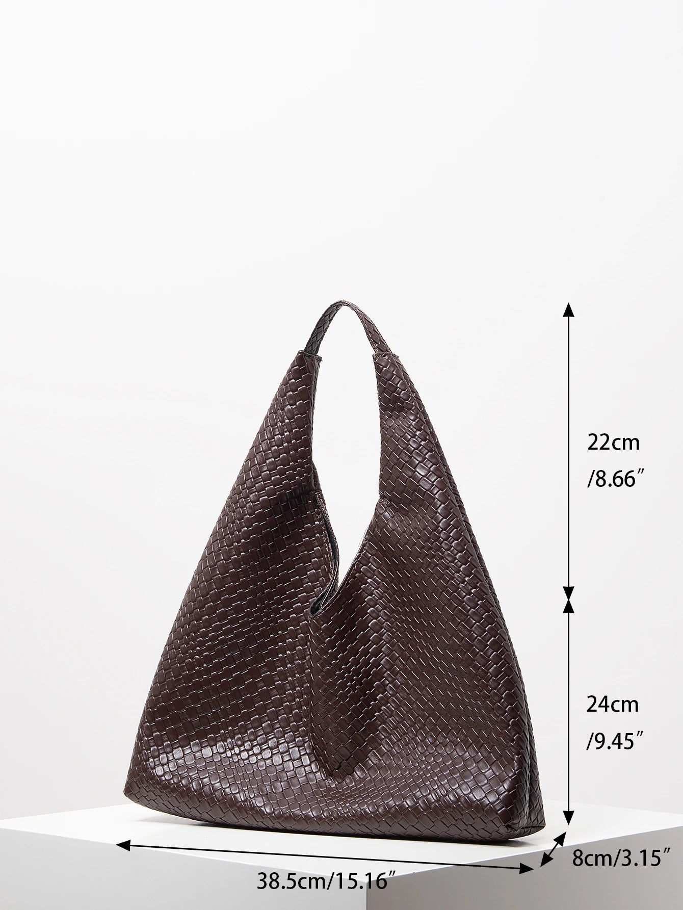 Simple Retro Shoulder Bag Minimalist Hobo Bag