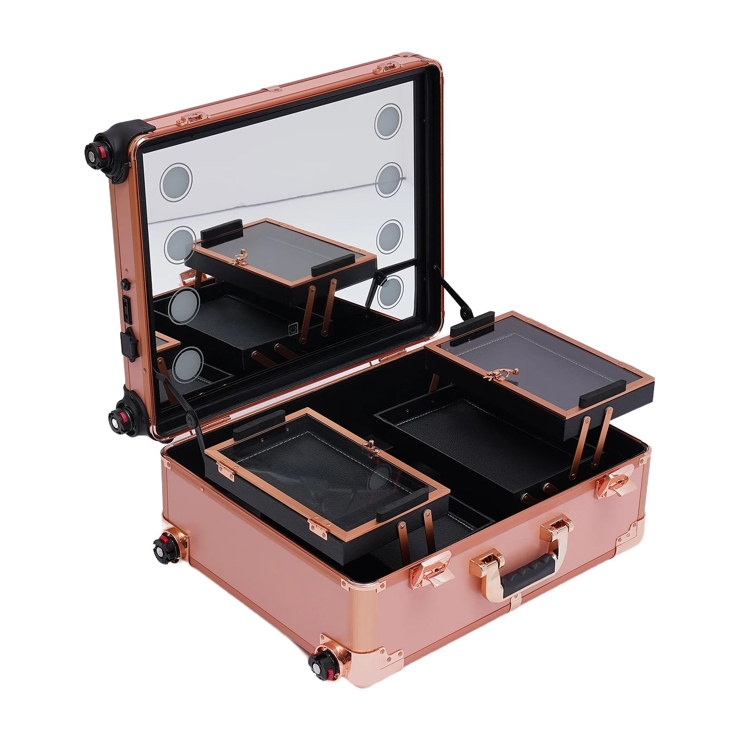 Trolley Make up Case Professional Cosmetic Organizer