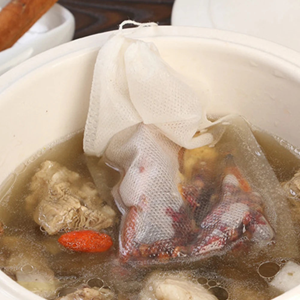 100 Pcs Disposable Tea Bags