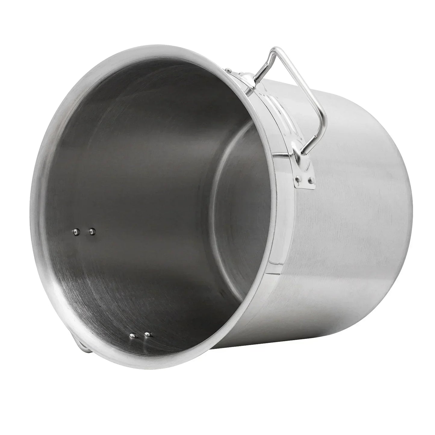 Stainless Steel Stock Pot Cookware 4.49-gallon