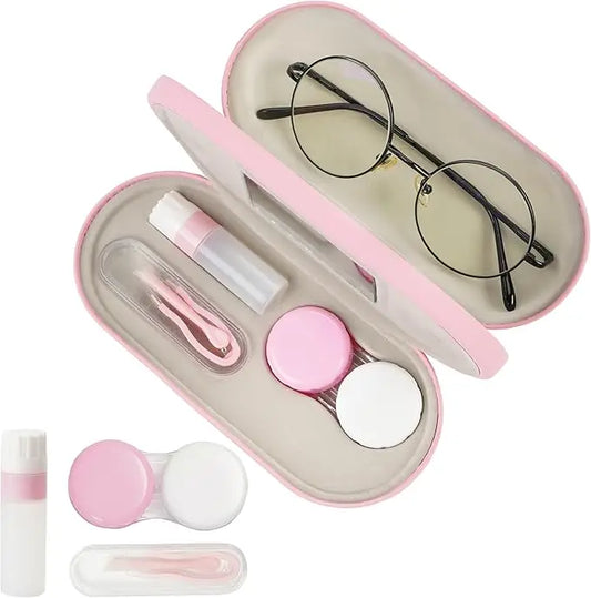 Double-Sided Eyeglass & Contact Lens Case