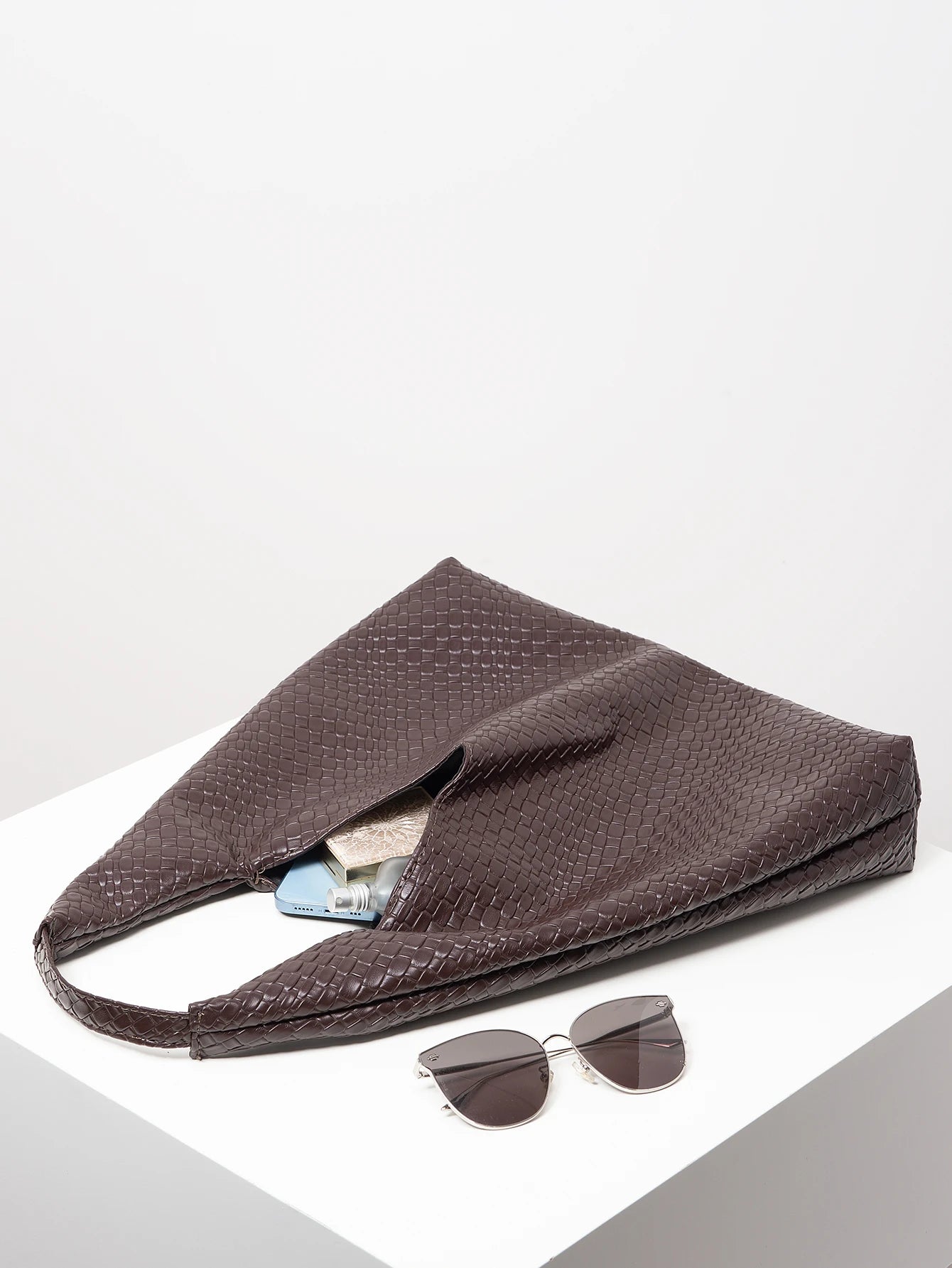 Simple Retro Shoulder Bag Minimalist Hobo Bag