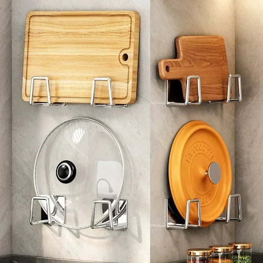 1/5Pcs Kitchen Sponges Holder Stainless Steel Sink