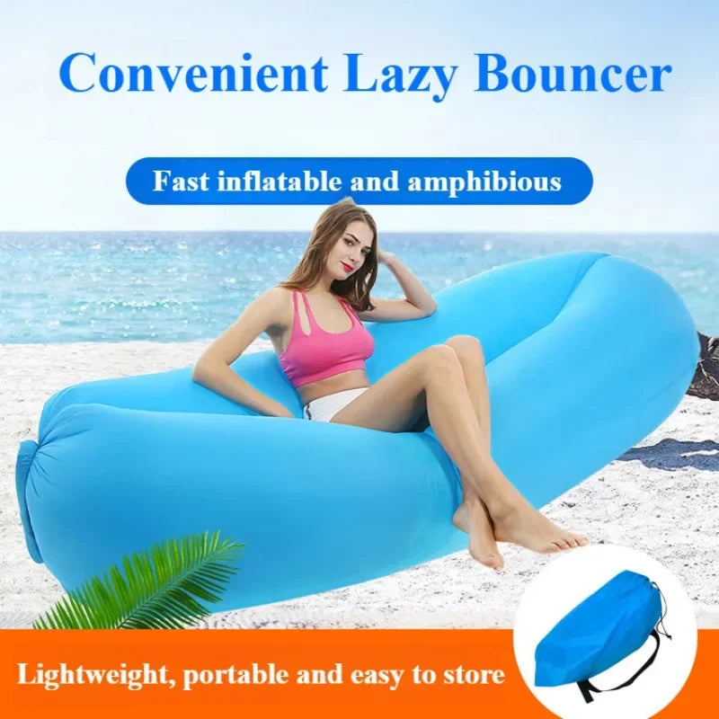 Portable Inflatable Air Sofa Bed - Compact Lounge sofa for Camping