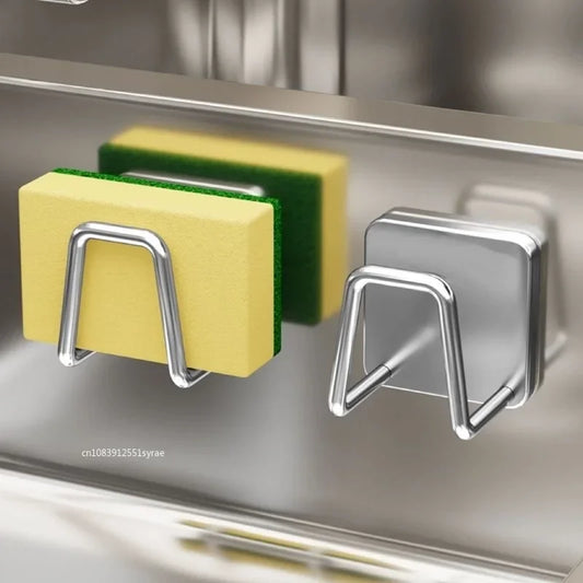 1/5Pcs Kitchen Sponges Holder Stainless Steel Sink
